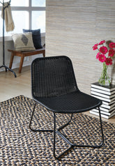 Warmstead Furniture - Ashley Furniture - Daviston Accent Chair - Accent Chair / Black - A3000614